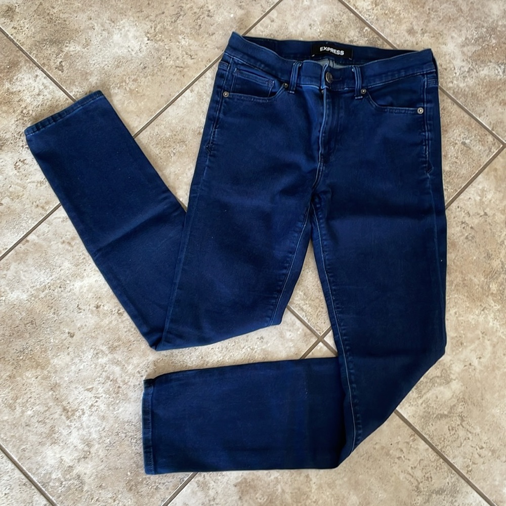 Express dark blue Jeans - Picture 2 of 6